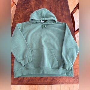 Unisex Green Oversized Hoodie